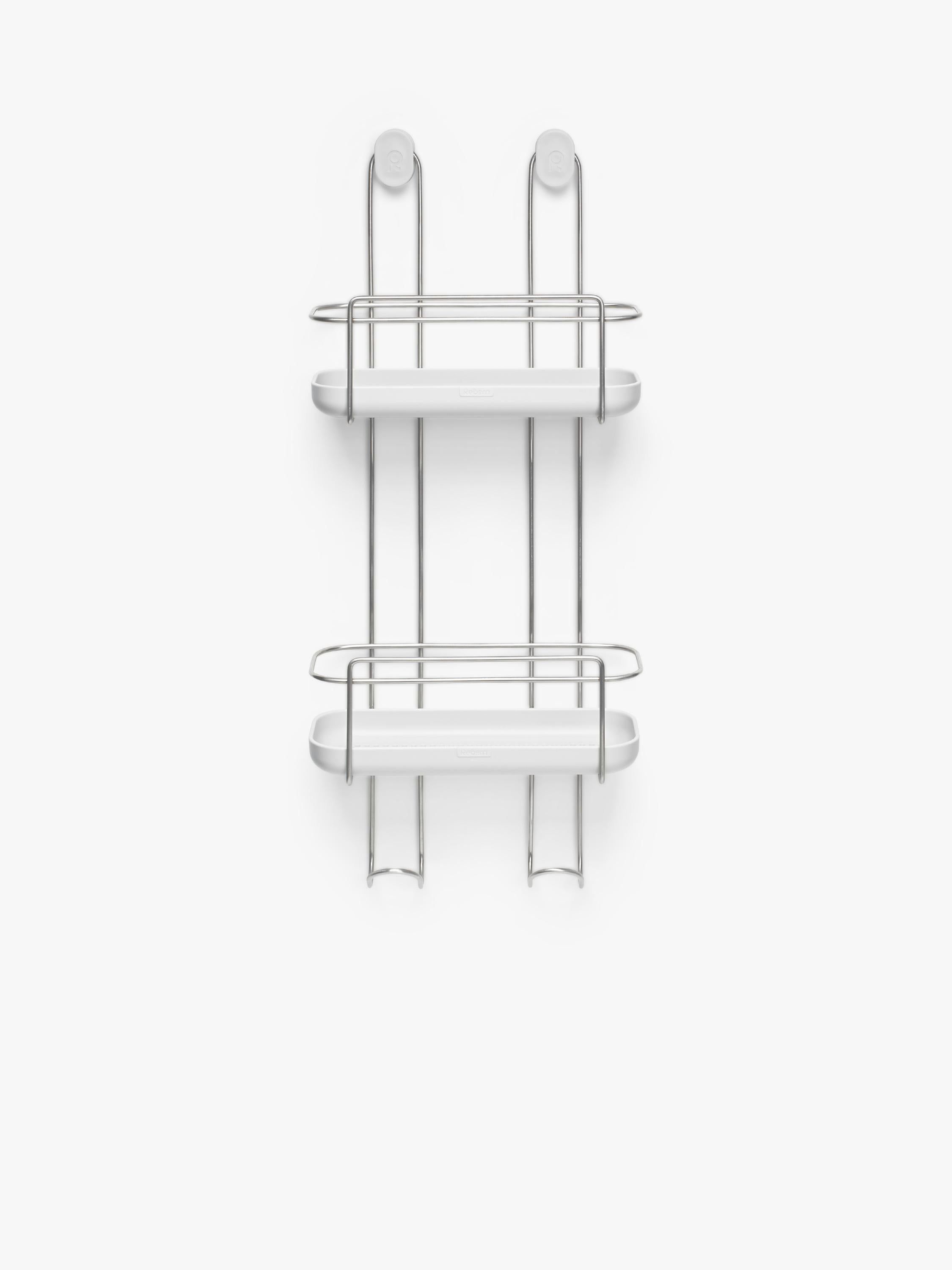 ReBorn hanging shower caddy light stone, imported from the UK