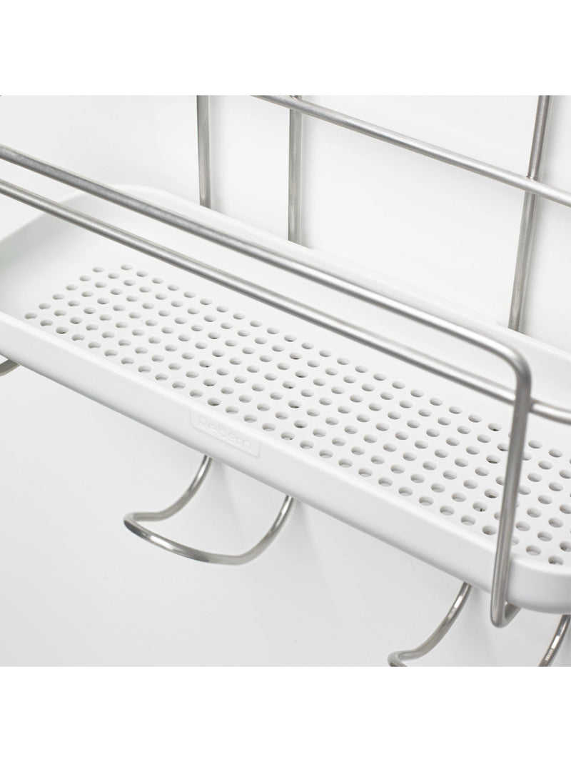 ReBorn hanging shower caddy light stone, imported from the UK