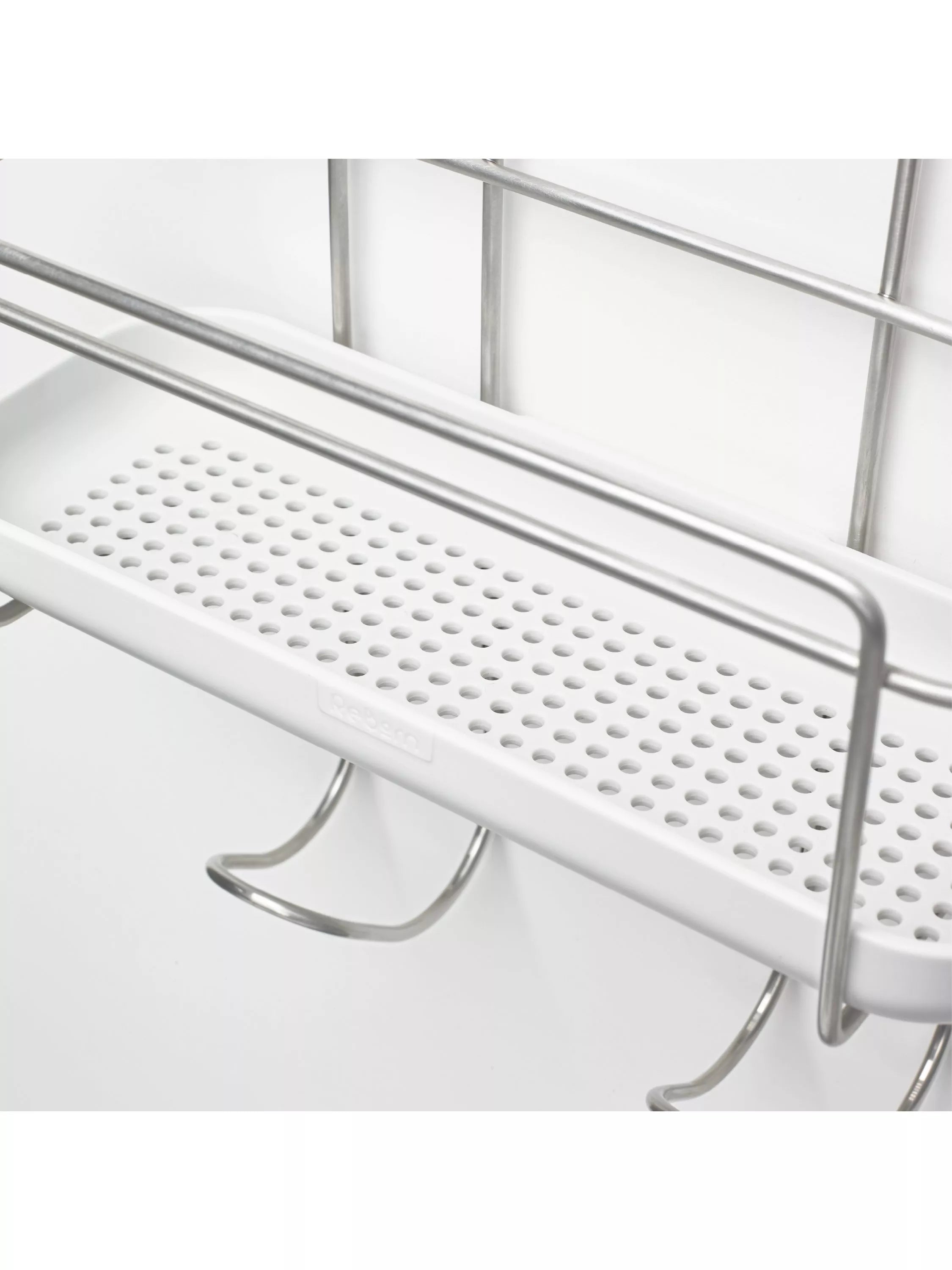 ReBorn hanging shower caddy light stone, imported from the UK