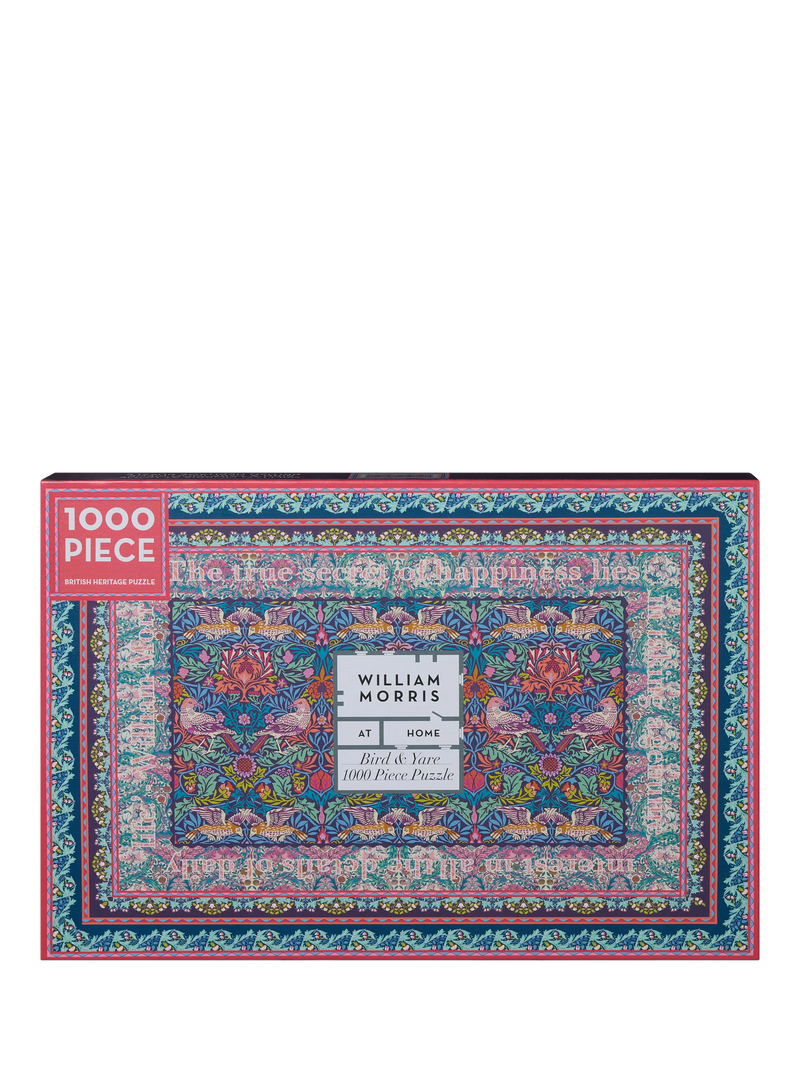 William Morris At Home Bird and Yare jigsaw puzzle, 1000 pieces (British brand)