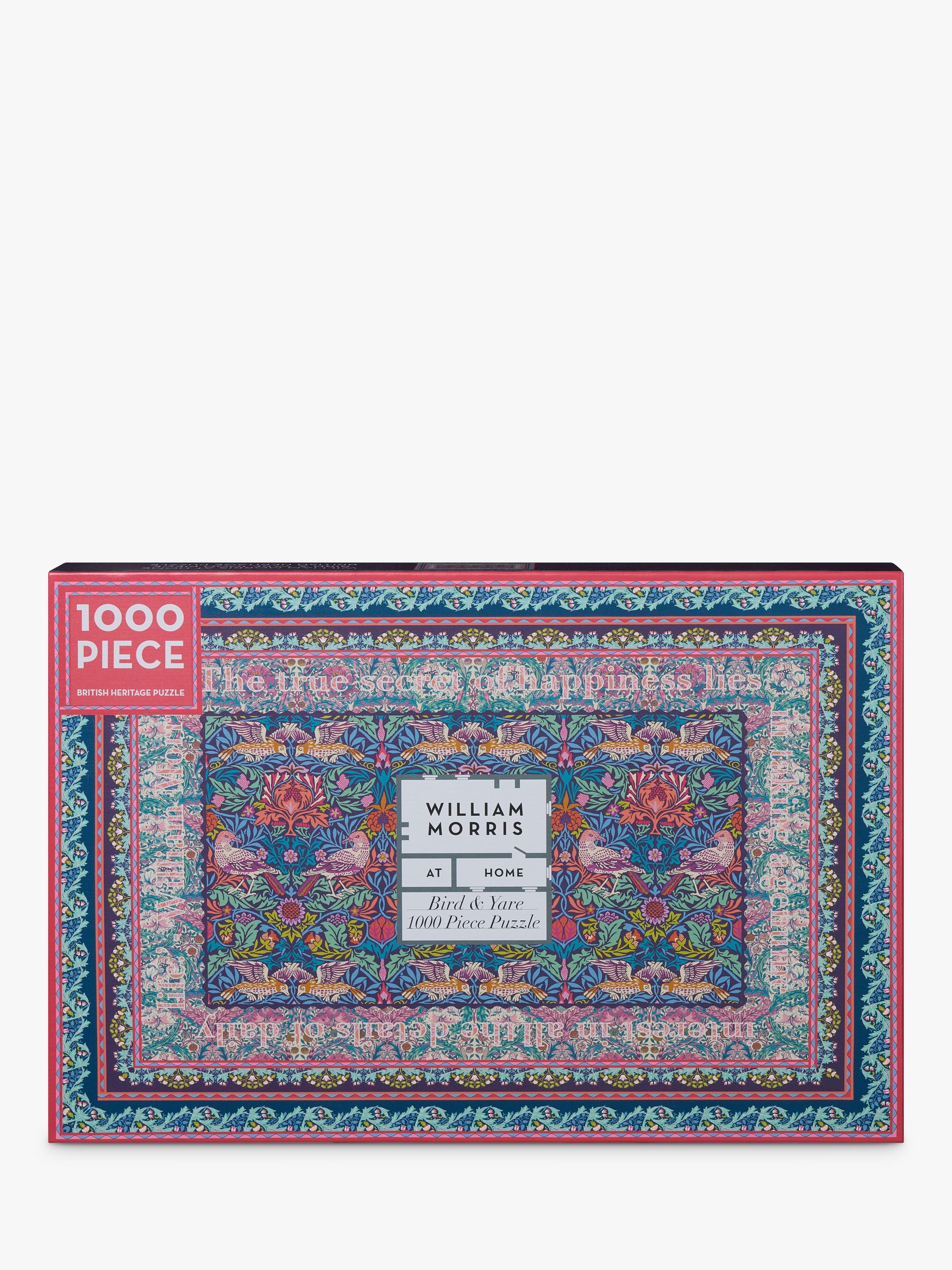 William Morris At Home Bird and Yare Puzzle, 1000 Teile (britische Marke)