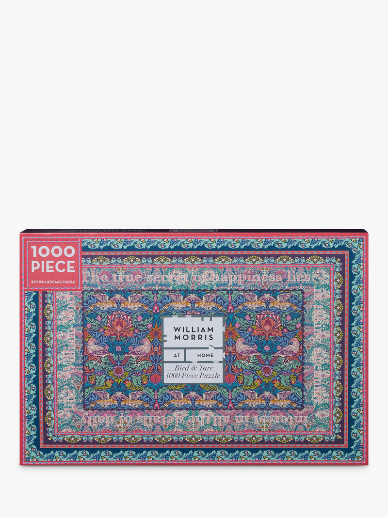 William Morris At Home Bird and Yare Puzzle, 1000 Teile (britische Marke)