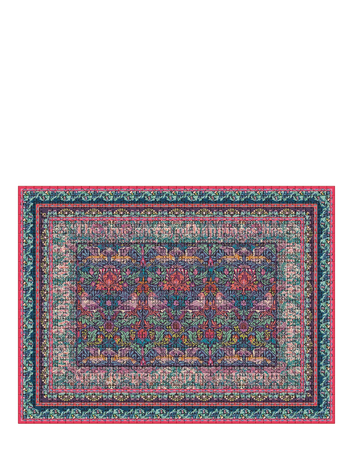 William Morris At Home Bird and Yare jigsaw puzzle, 1000 pieces (British brand)