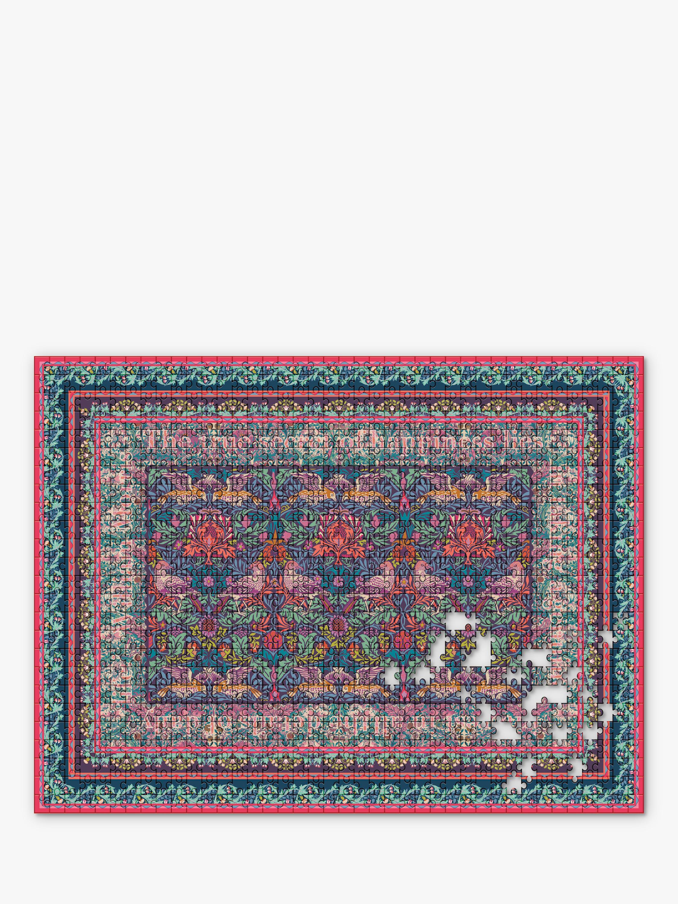William Morris At Home Bird and Yare Puzzle, 1000 Teile (britische Marke)