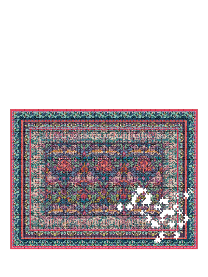 William Morris At Home Bird and Yare jigsaw puzzle, 1000 pieces (British brand)