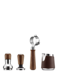 Sage force gauge tamper 54mm walnut, imported from the UK