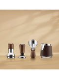 Sage force gauge tamper 54mm walnut, imported from the UK
