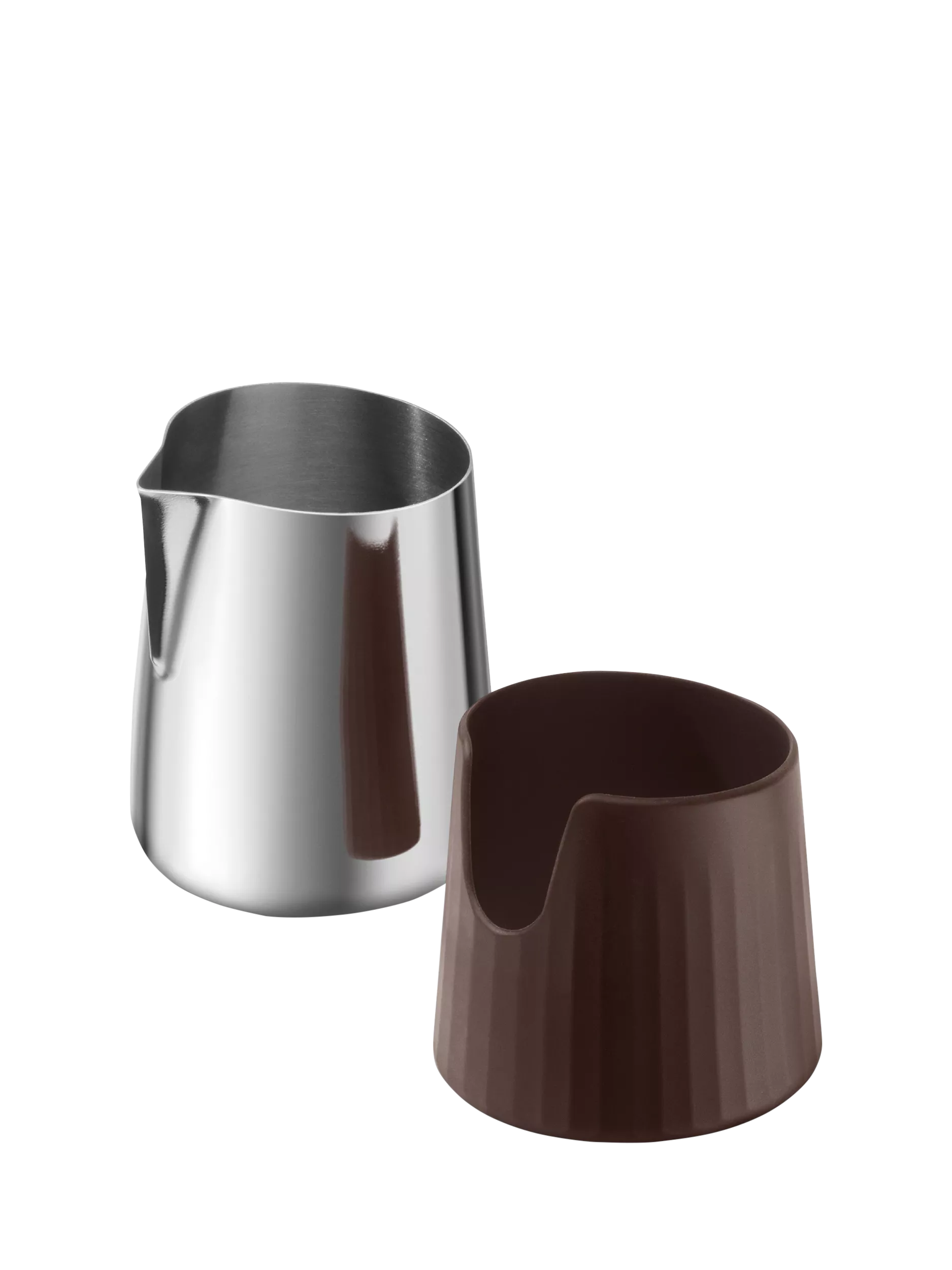 Sage Pro Control milk jug walnut 420ml (British brand)