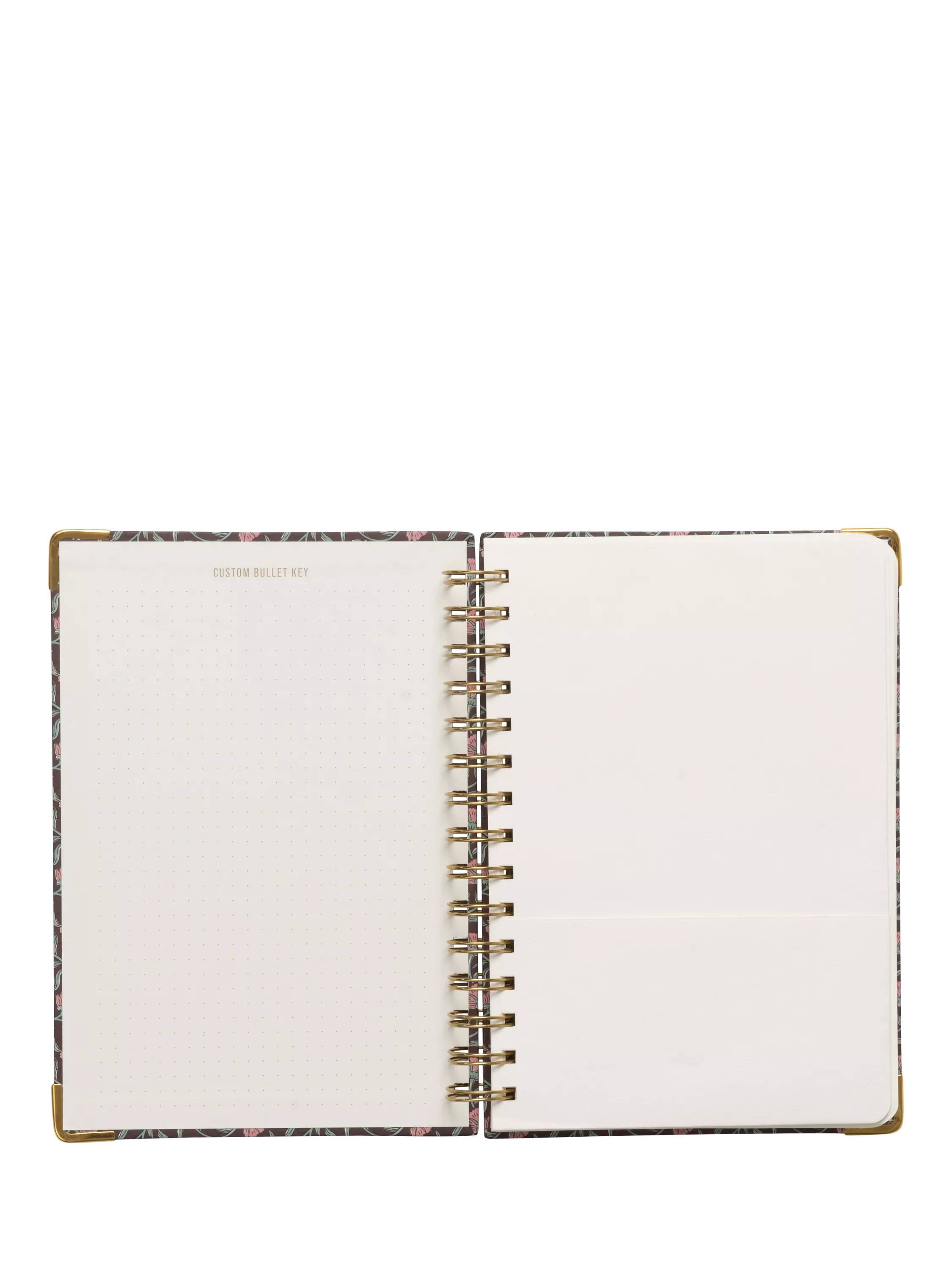 DesignWorks Ink red floral undated planner medium, UK version