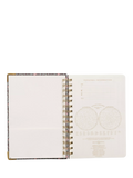 DesignWorks Ink red floral undated planner medium, UK version