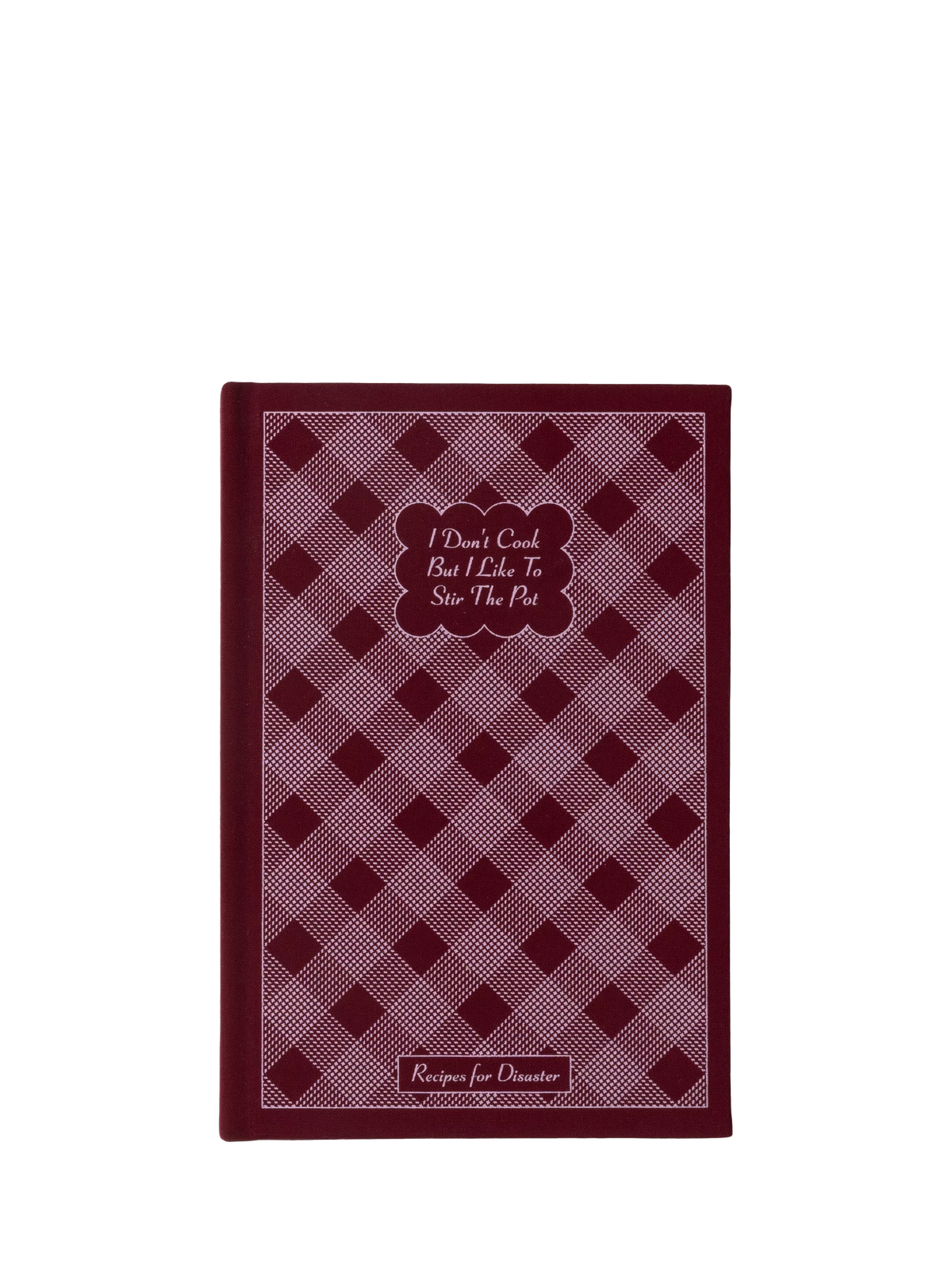 DesignWorks Ink Cook Self Help Journal red (British brand)