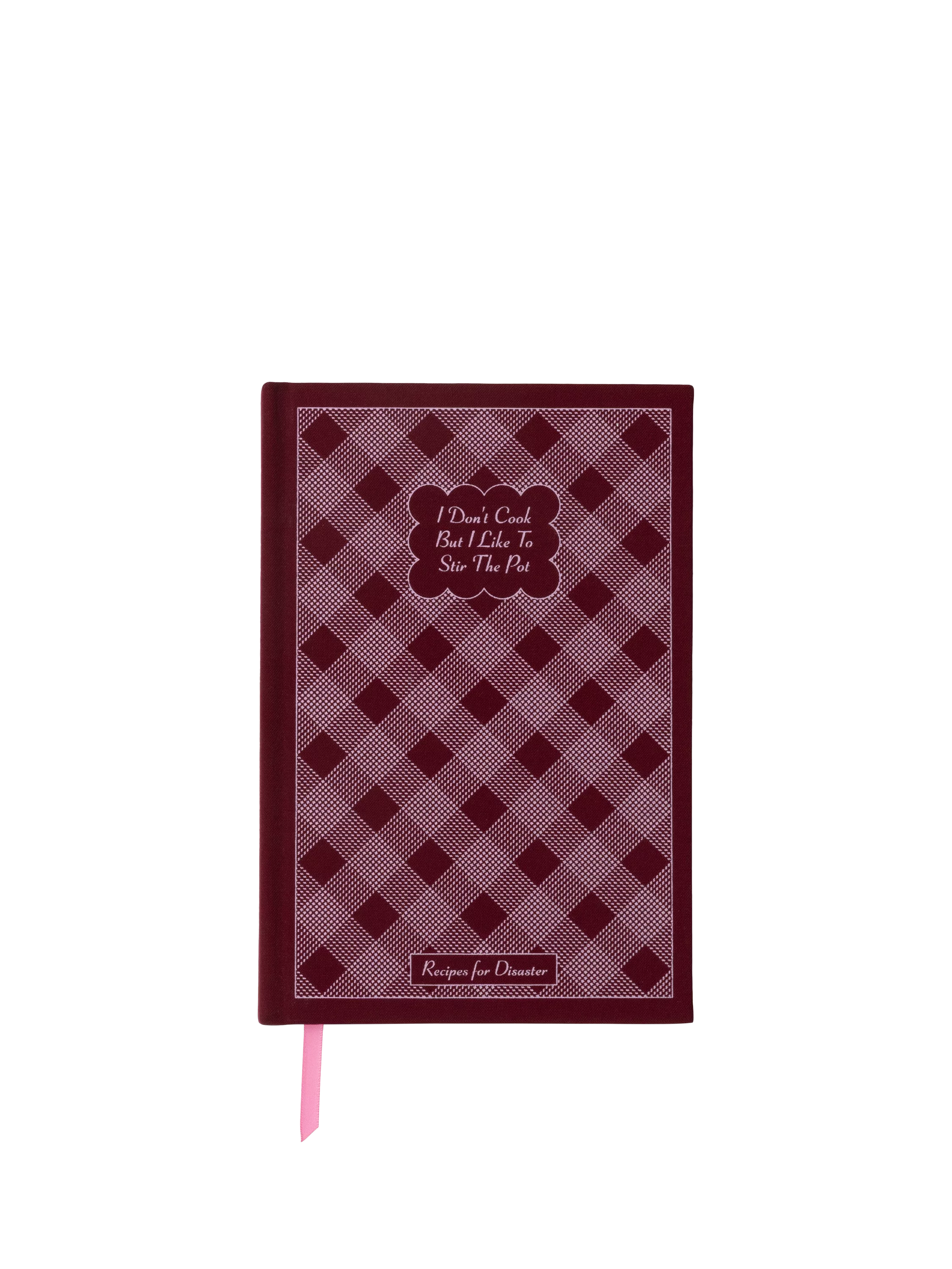 DesignWorks Ink Cook Self Help Journal red (British brand)