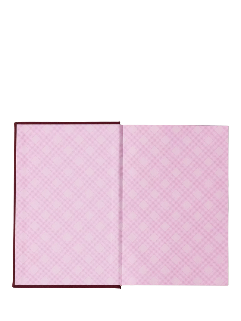 DesignWorks Ink Cook Self Help Journal red (British brand)