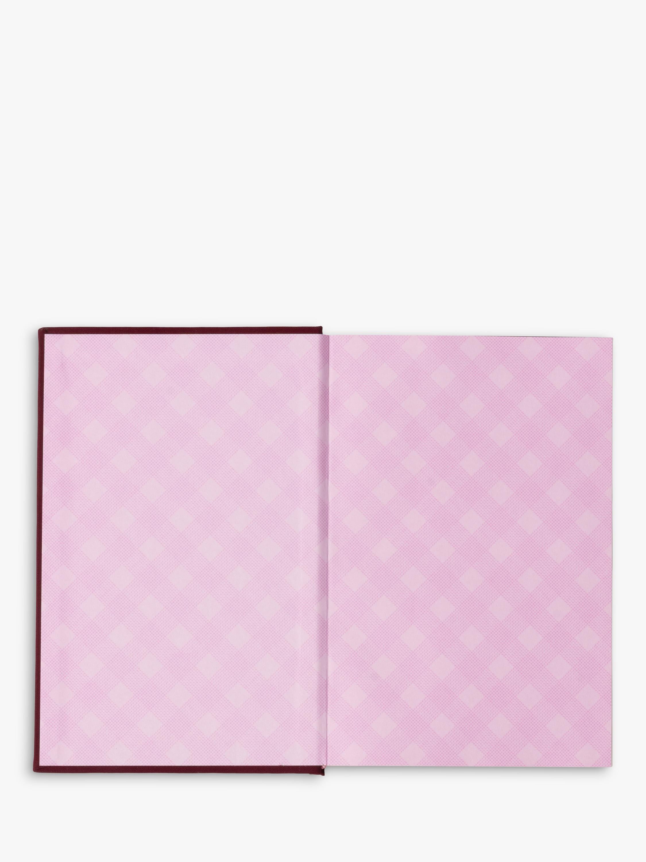 DesignWorks Ink Cook Self Help Journal red (British brand)