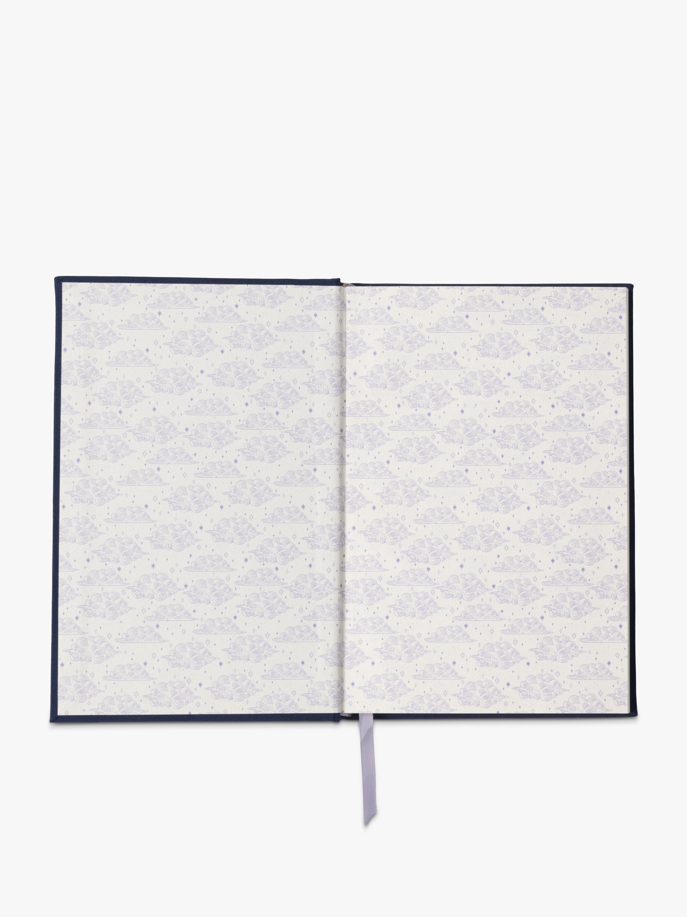 DesignWorks Ink Nothing Self Help journal blue, imported from the UK