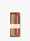 DesignWorks Ink vintage floral pen and pouch set, red (British brand)