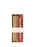 DesignWorks Ink vintage floral pen and pouch set, red (British brand)