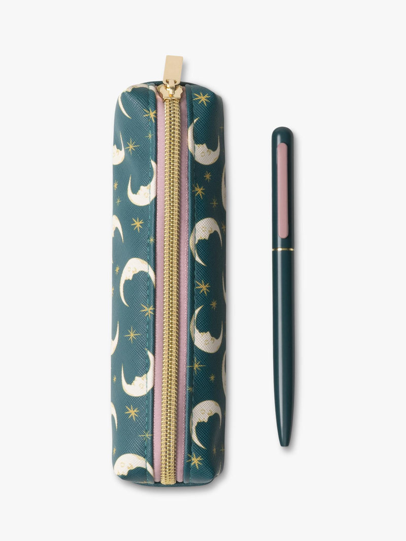 DesignWorks Ink Moon Pen Set in green, imported from the UK