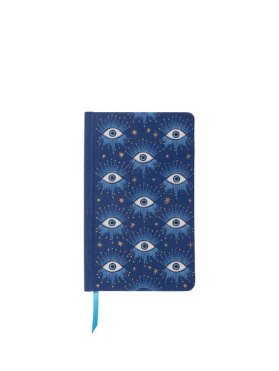 John Lewis DesignWorks Ink Celestial Eyes Blue Hardback Journal- Buy online at McGrocer