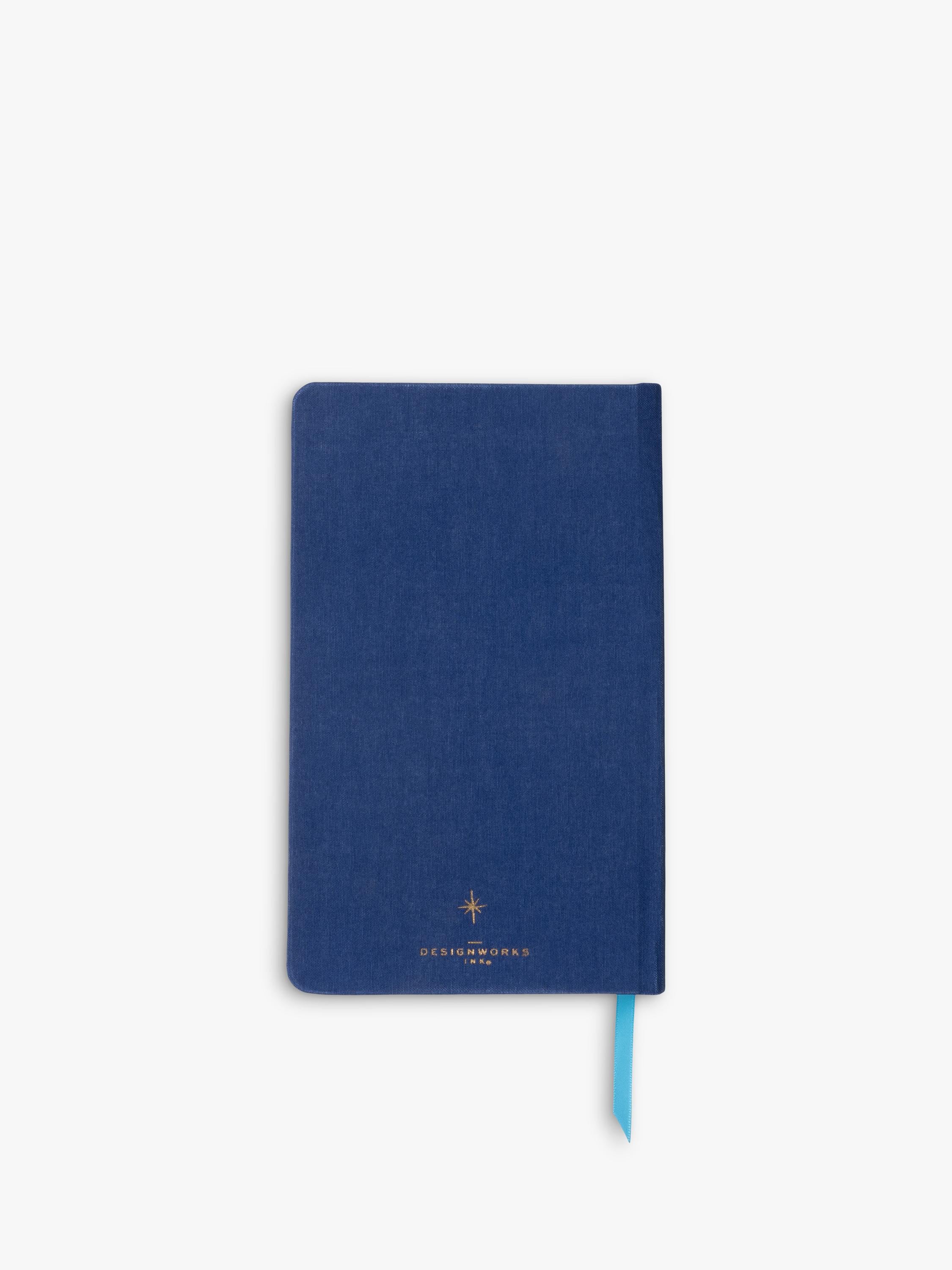 DesignWorks Ink Celestial Eyes journal blue medium, UK version