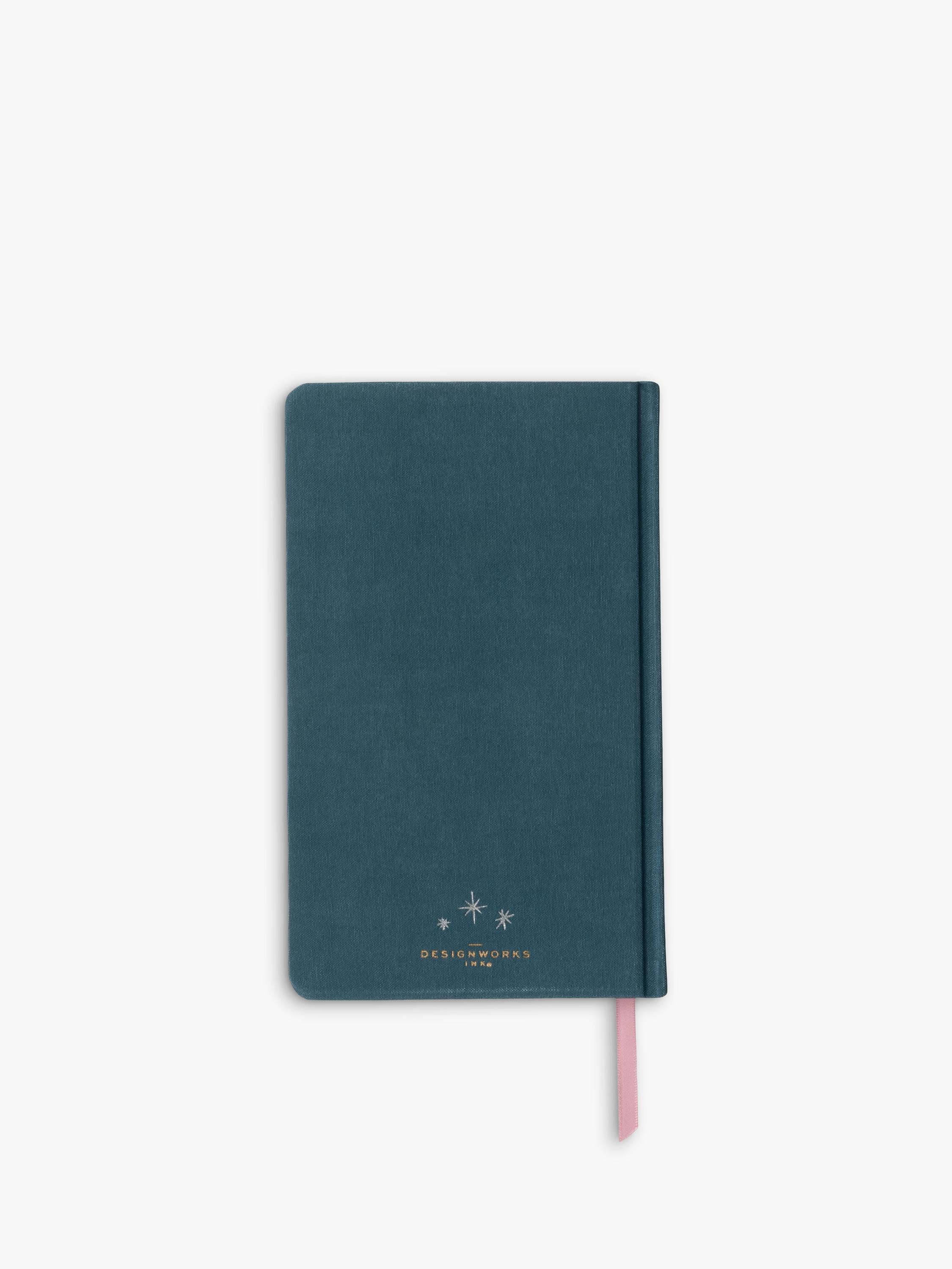 DesignWorks Ink Celestial Moon journal green - British product