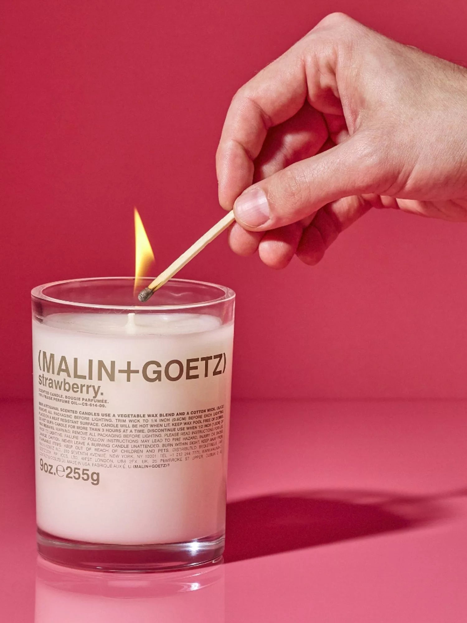 MALIN+GOETZ strawberry scented candle 255g (British brand)