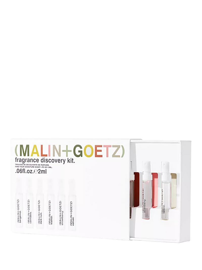 Malin+Goetz fragrance discovery gift set 6x2ml, UK version
