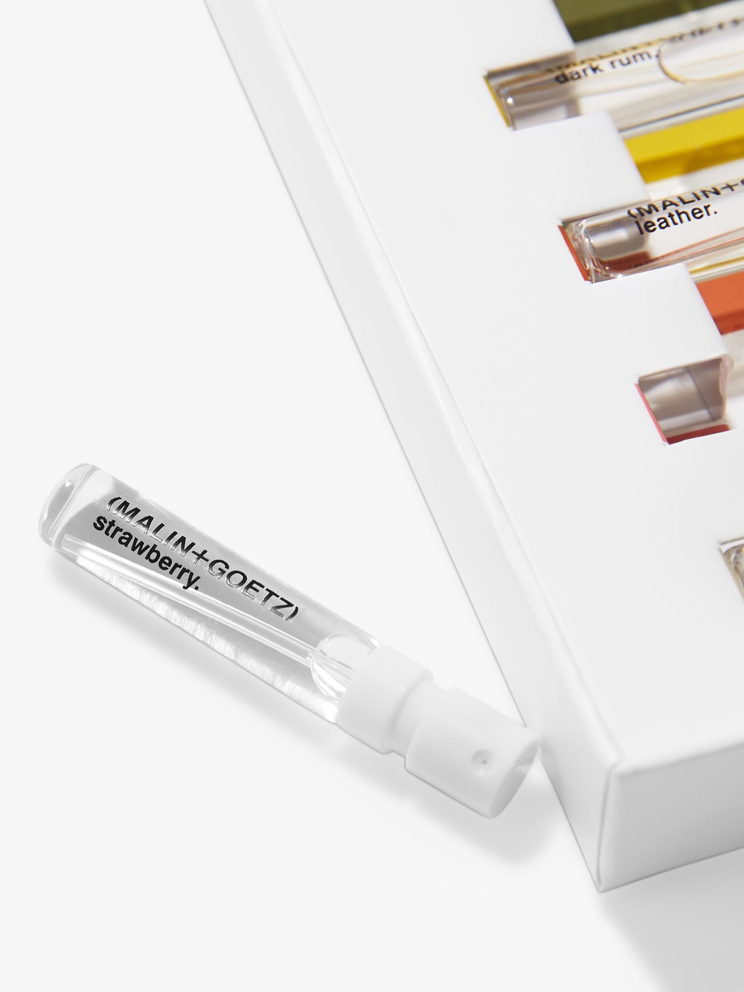 Malin+Goetz fragrance discovery gift set 6x2ml, UK version