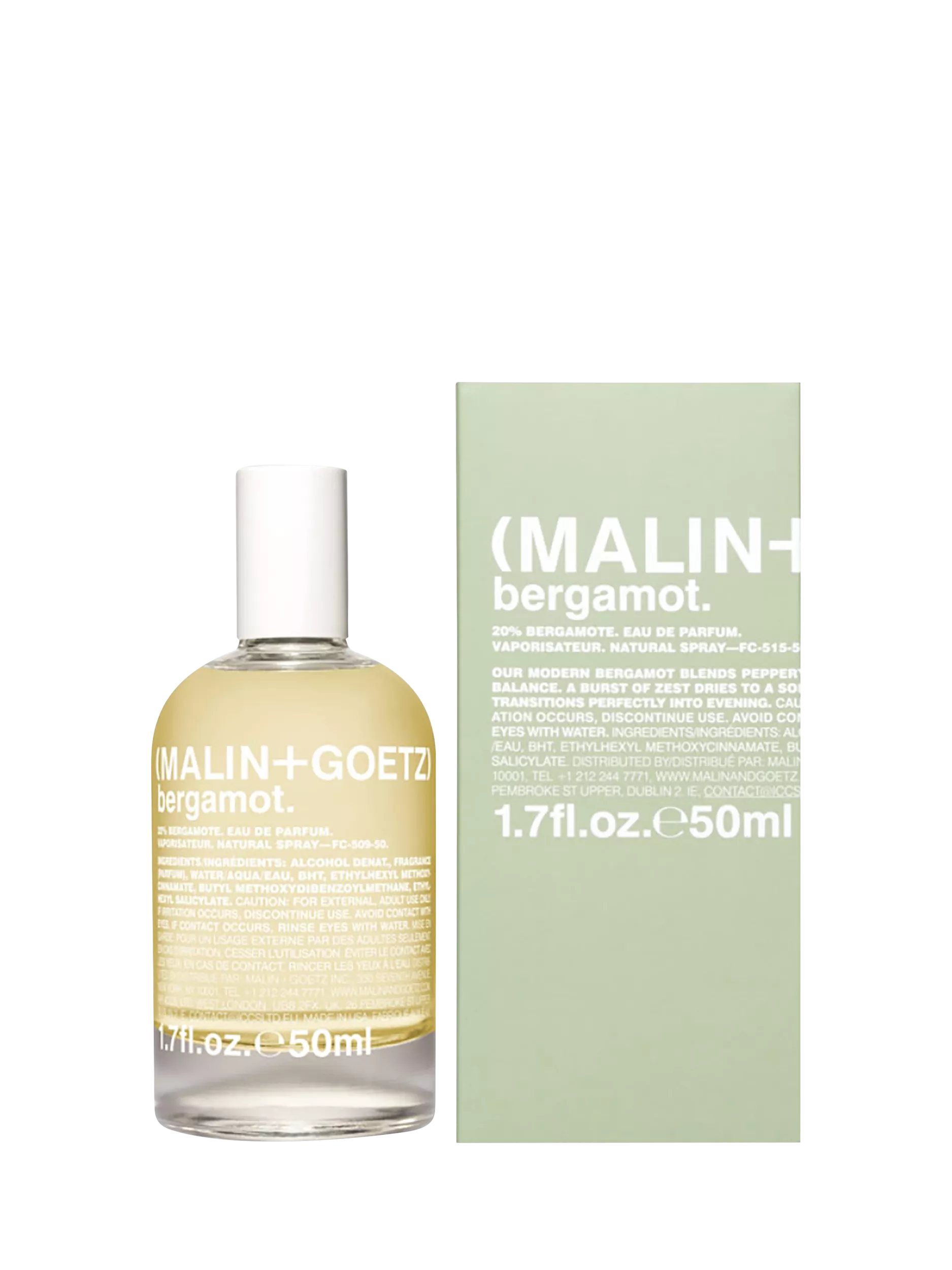 MALIN + GOETZ Bergamot Eau de Parfum 50ml, UK version