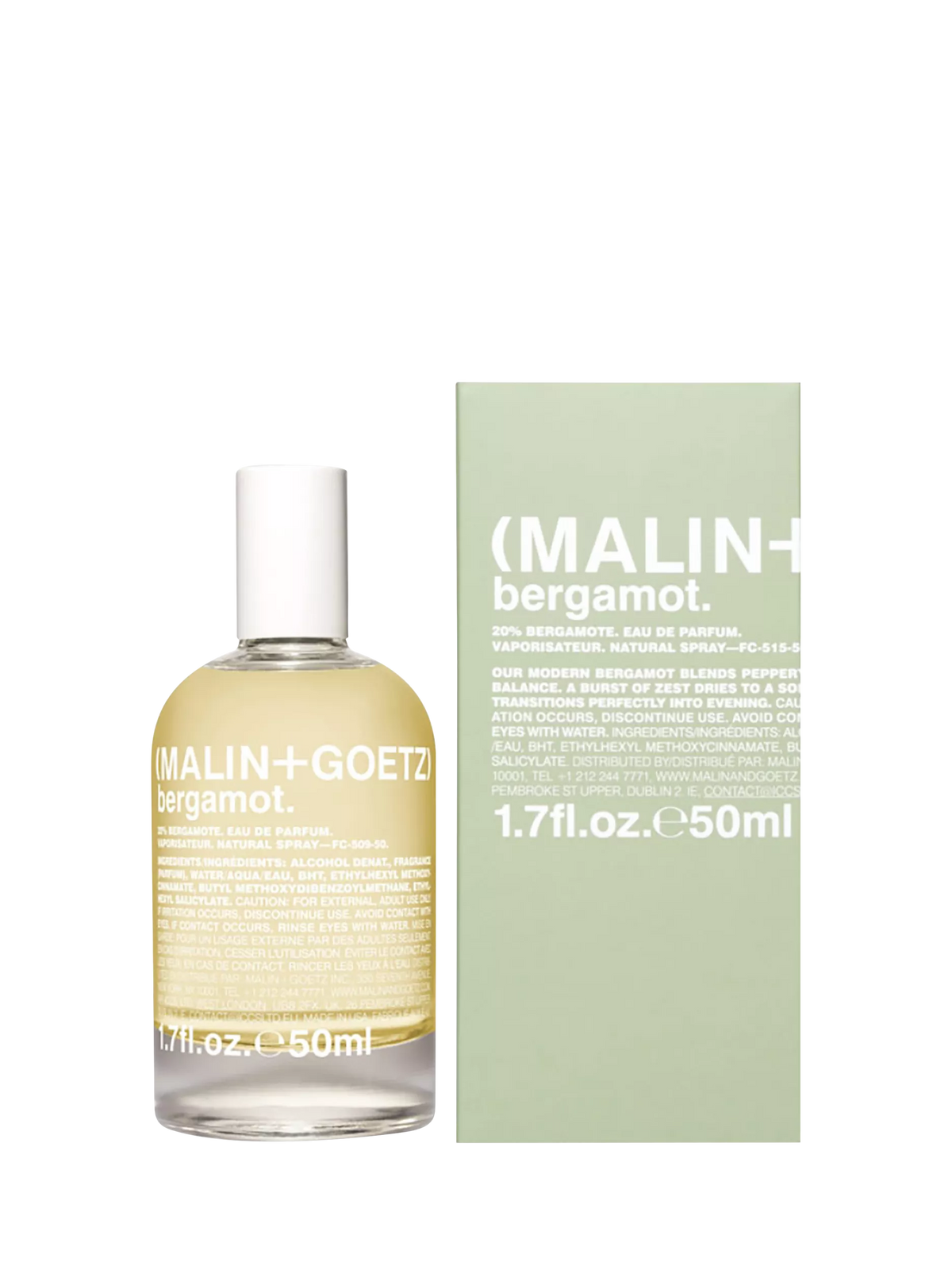 MALIN + GOETZ Bergamot Eau de Parfum 50ml, UK version