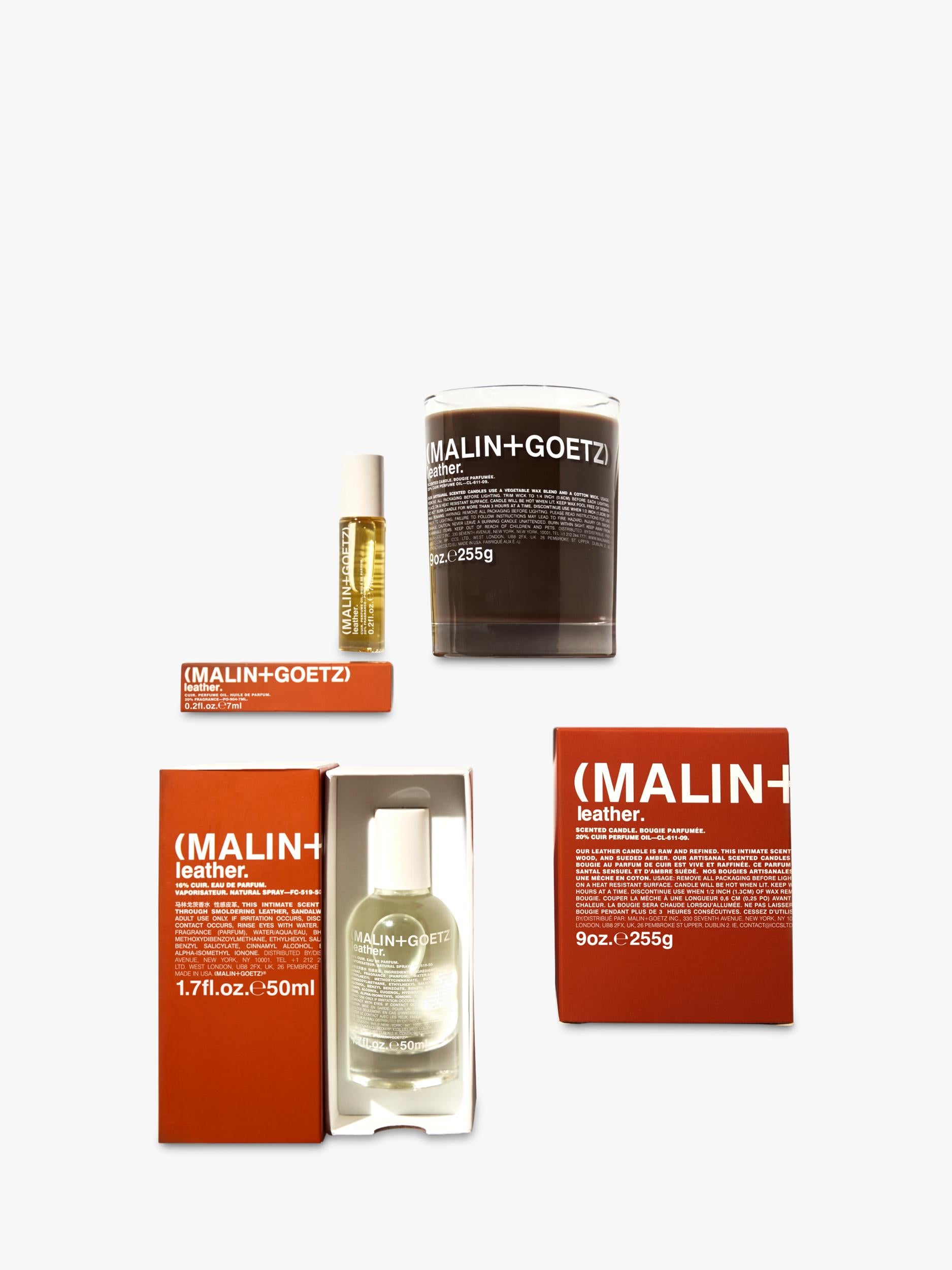 MALIN + GOETZ Leather Perfume Oil 7ml, UK version