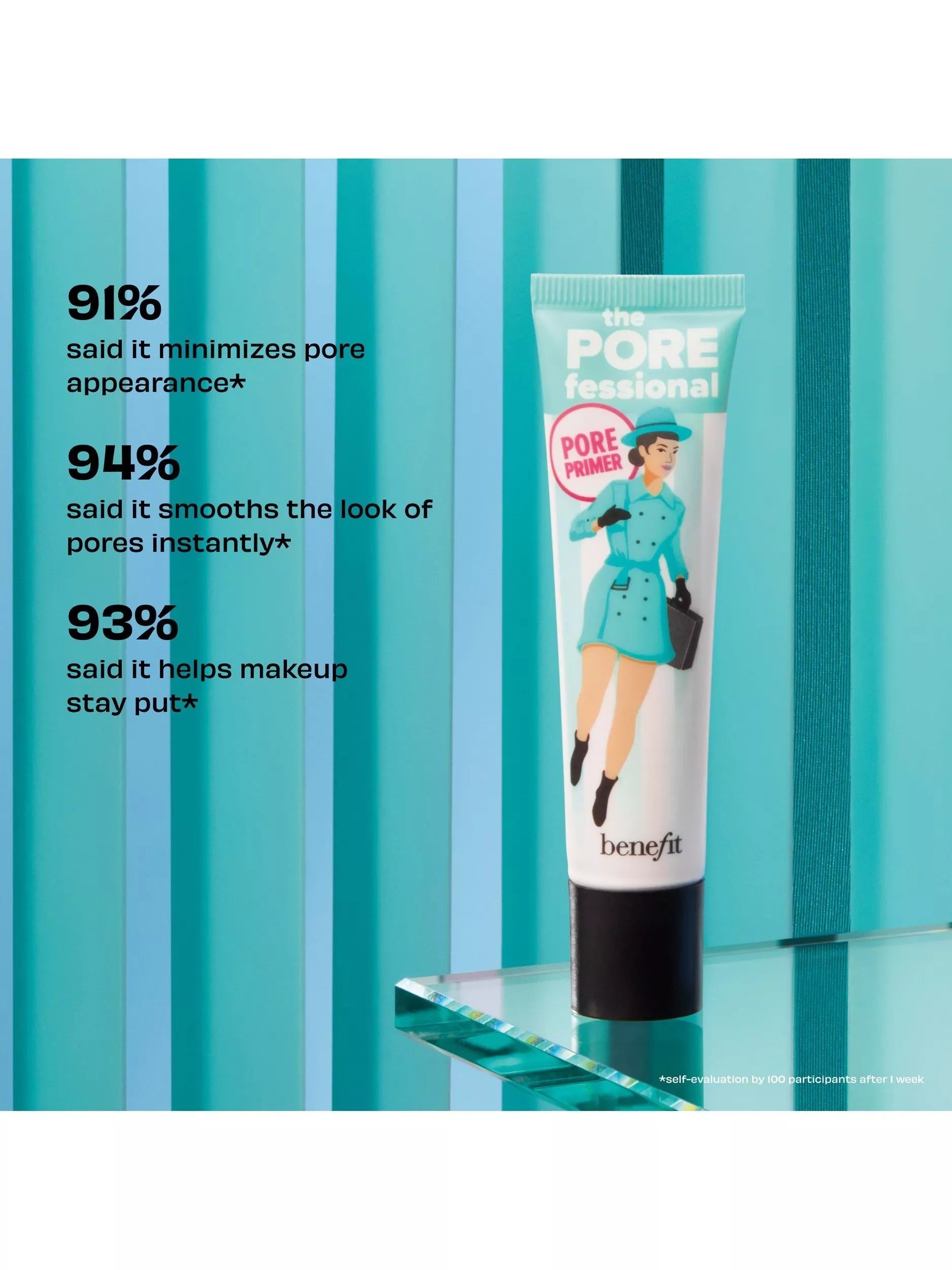 Benefit POREfessional primer moisturiser gift set 22ml 20ml - British product