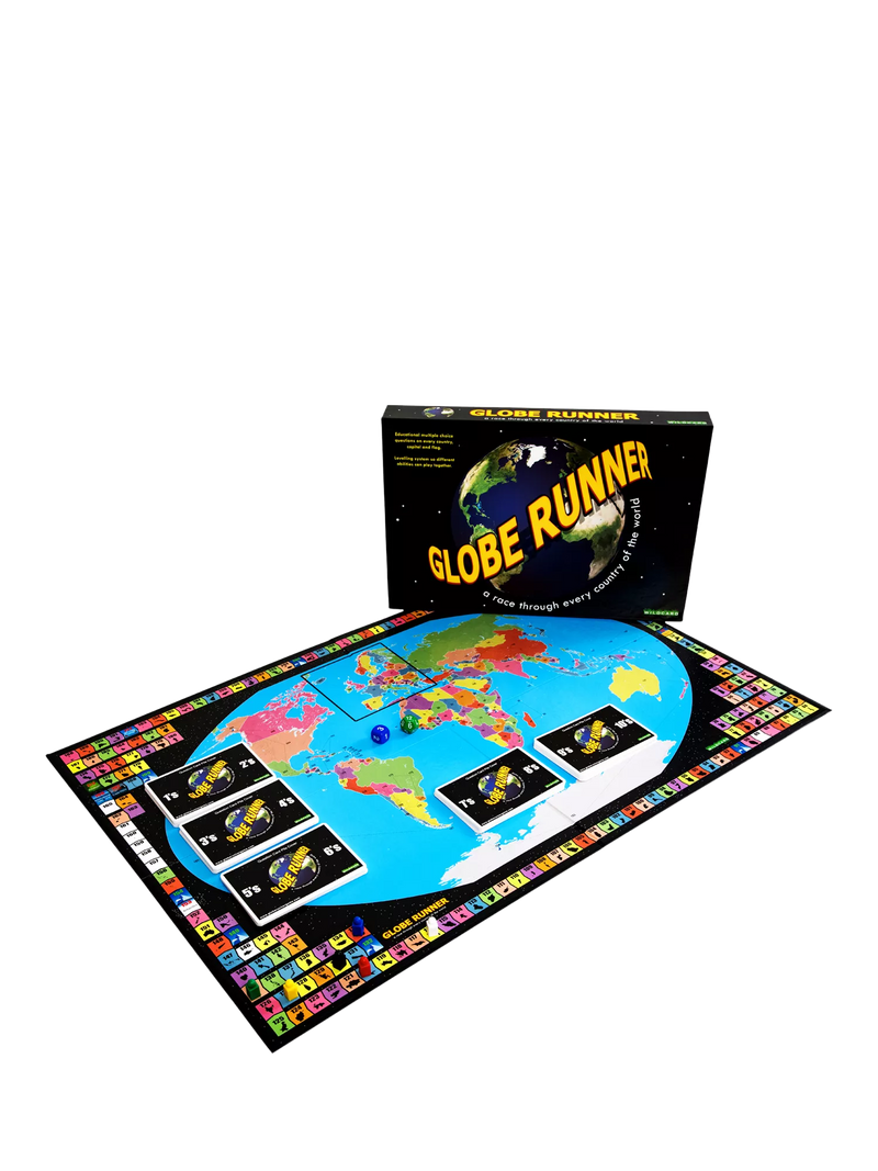 Wildcard Games Globe Runner board game, UK version