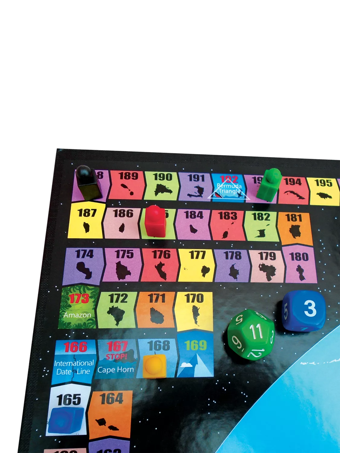 Wildcard Games Globe Runner board game, UK version