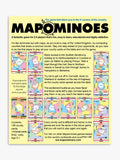 Wildcard Games Mapominoes UK Edition educational board game, imported from the UK
