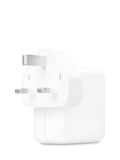 Apple 35W Dual USB-C Power Adapter white, imported from the UK
