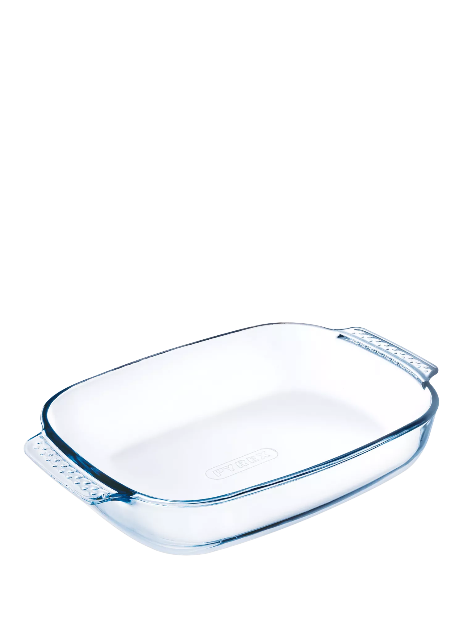 Pyrex Rectangular Glass Roasters, Set of 2, Clear