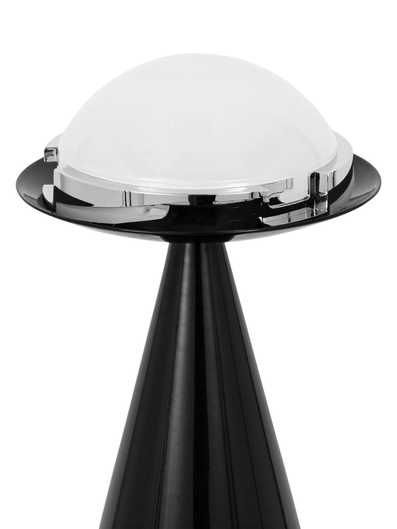 Tom Dixon Whirl table lamp gold black, imported from the UK