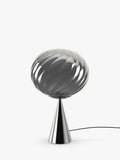 Tom Dixon Whirl table lamp silver black (British brand)