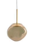 Tom Dixon Melt Mini Pendant Ceiling Light in Metallic Bronze, imported from the UK