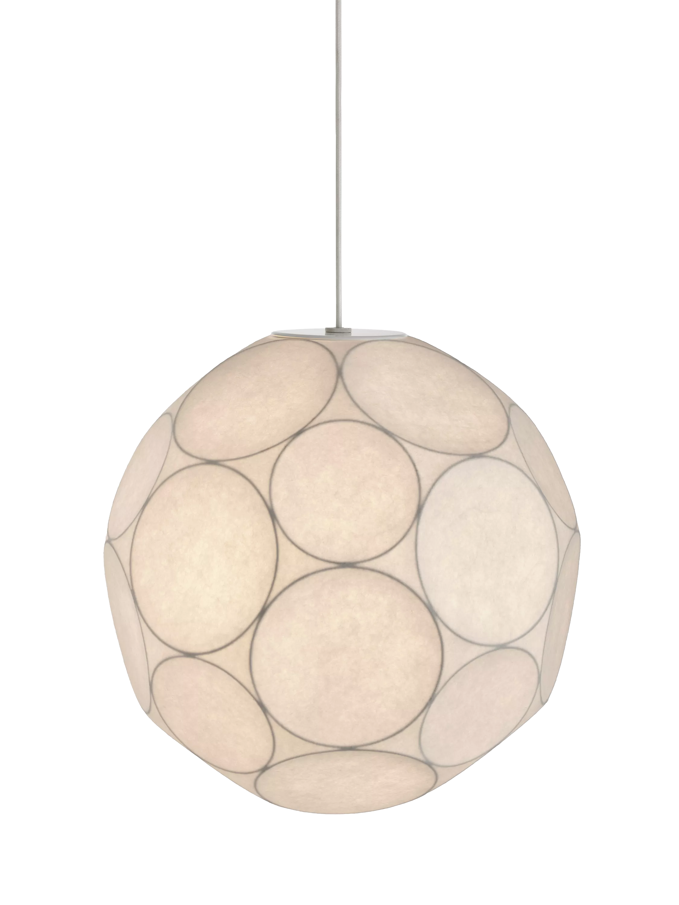 Tom Dixon Soft Small pendant ceiling light white, imported from the UK