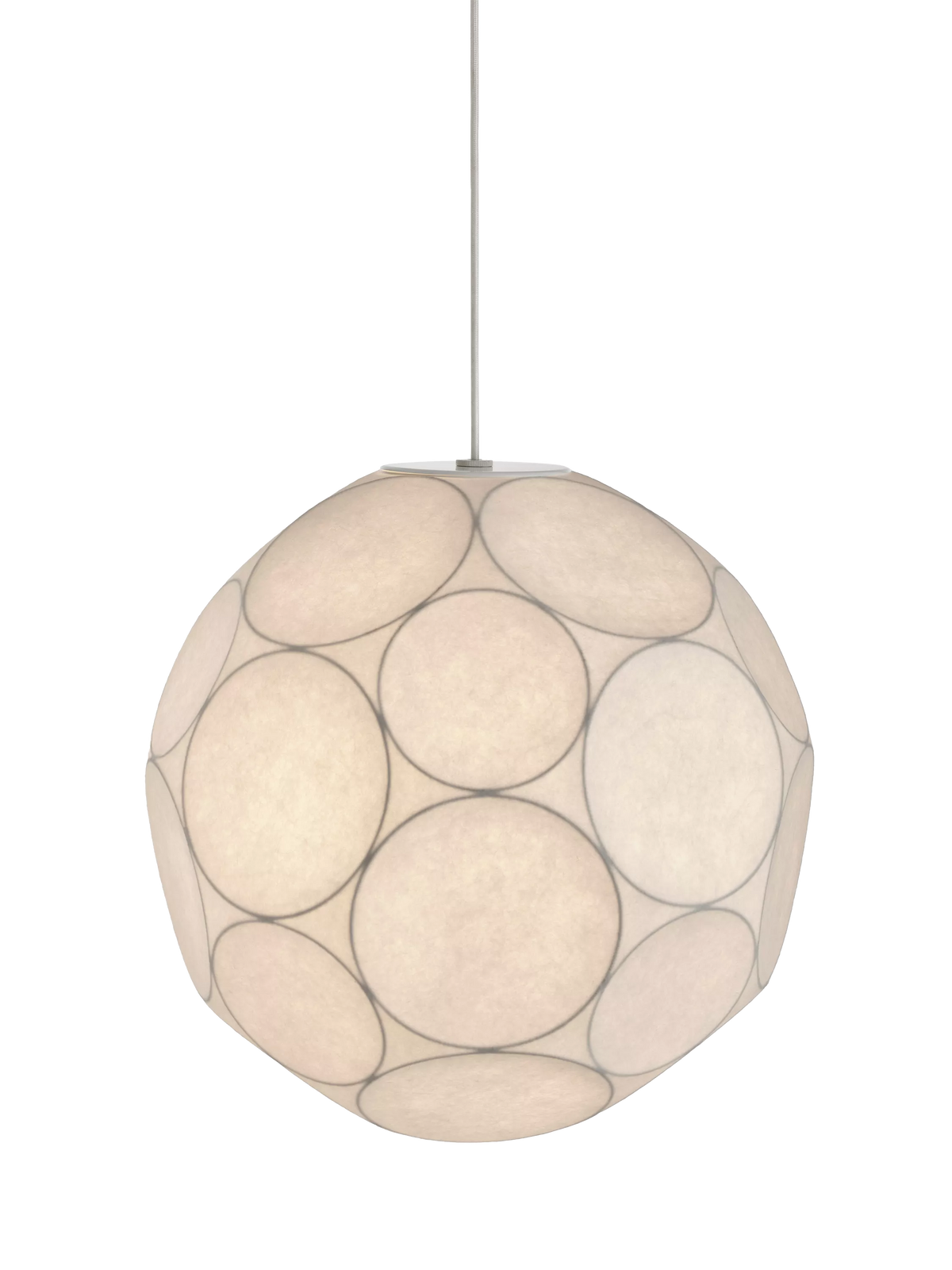 Tom Dixon Soft Small pendant ceiling light white, imported from the UK