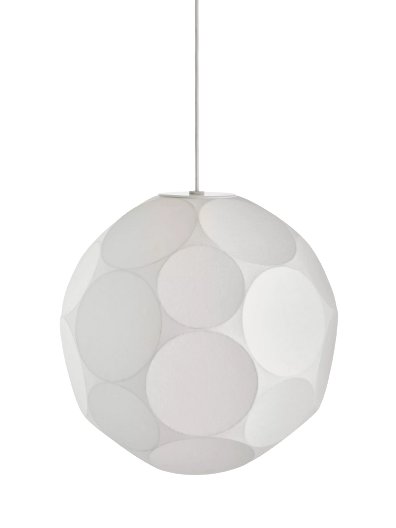 Tom Dixon Soft Small pendant ceiling light white, imported from the UK