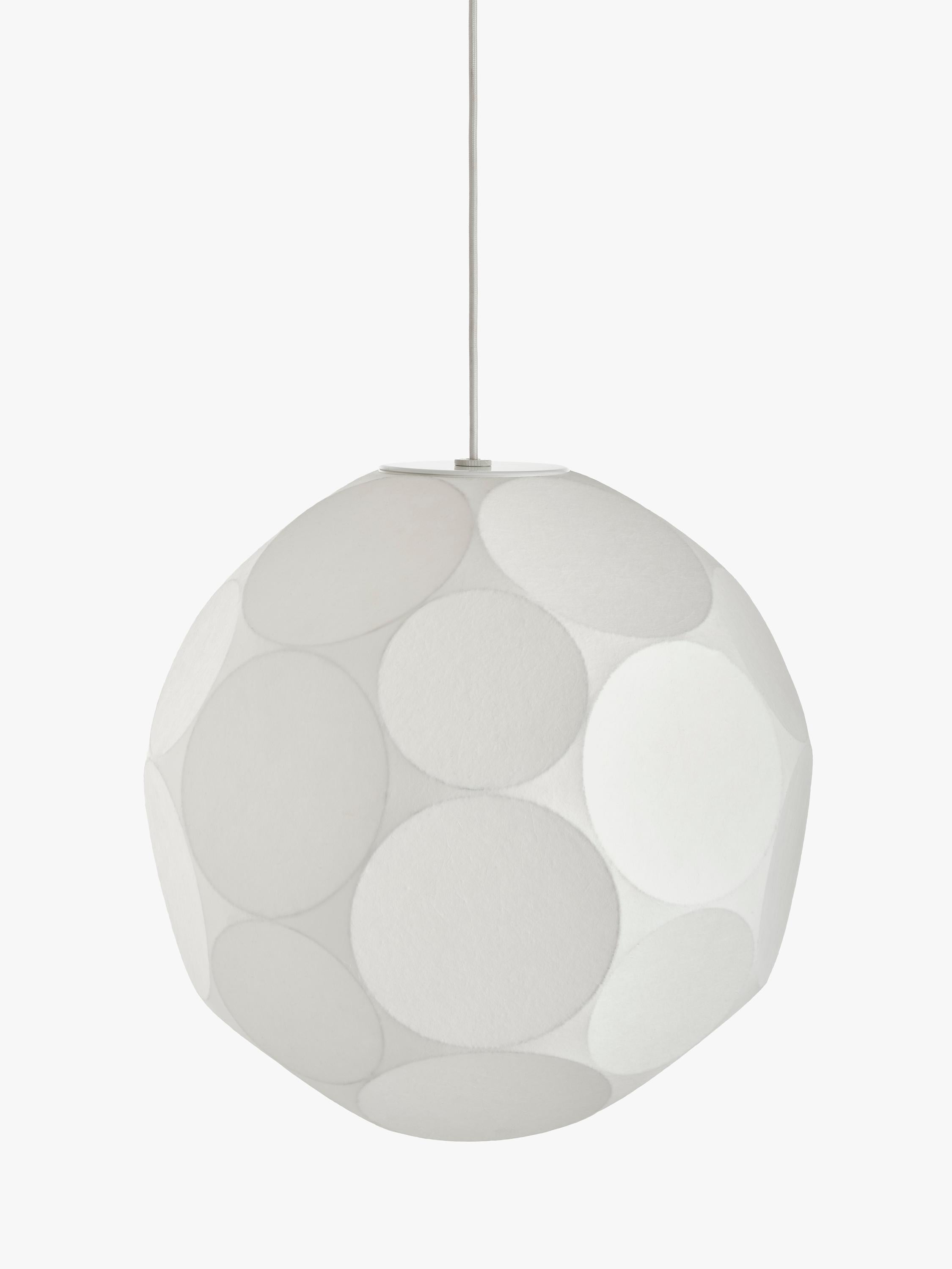Tom Dixon Soft Small pendant ceiling light white, imported from the UK
