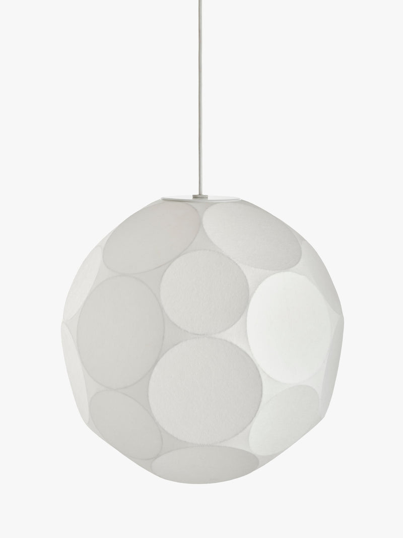 Tom Dixon Soft Small pendant ceiling light white, imported from the UK