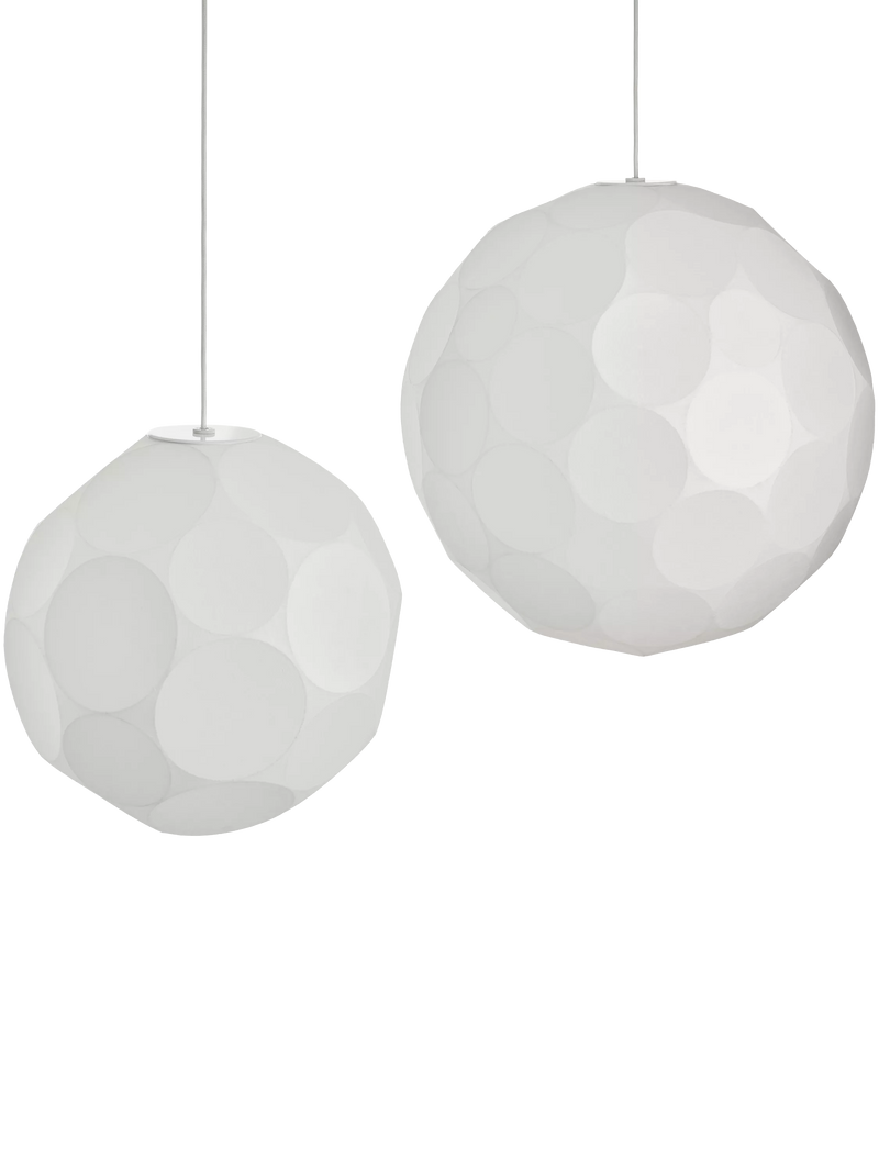 Tom Dixon Soft Small pendant ceiling light white, imported from the UK