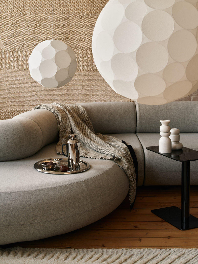 Tom Dixon Soft Small pendant ceiling light white, imported from the UK