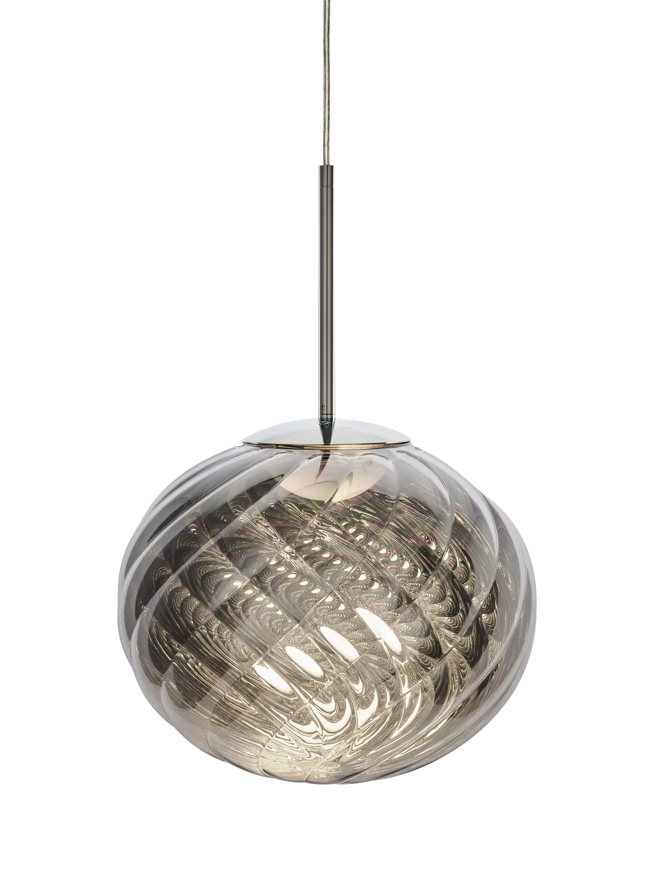 Tom Dixon Whirl Small pendant ceiling light, imported from the UK