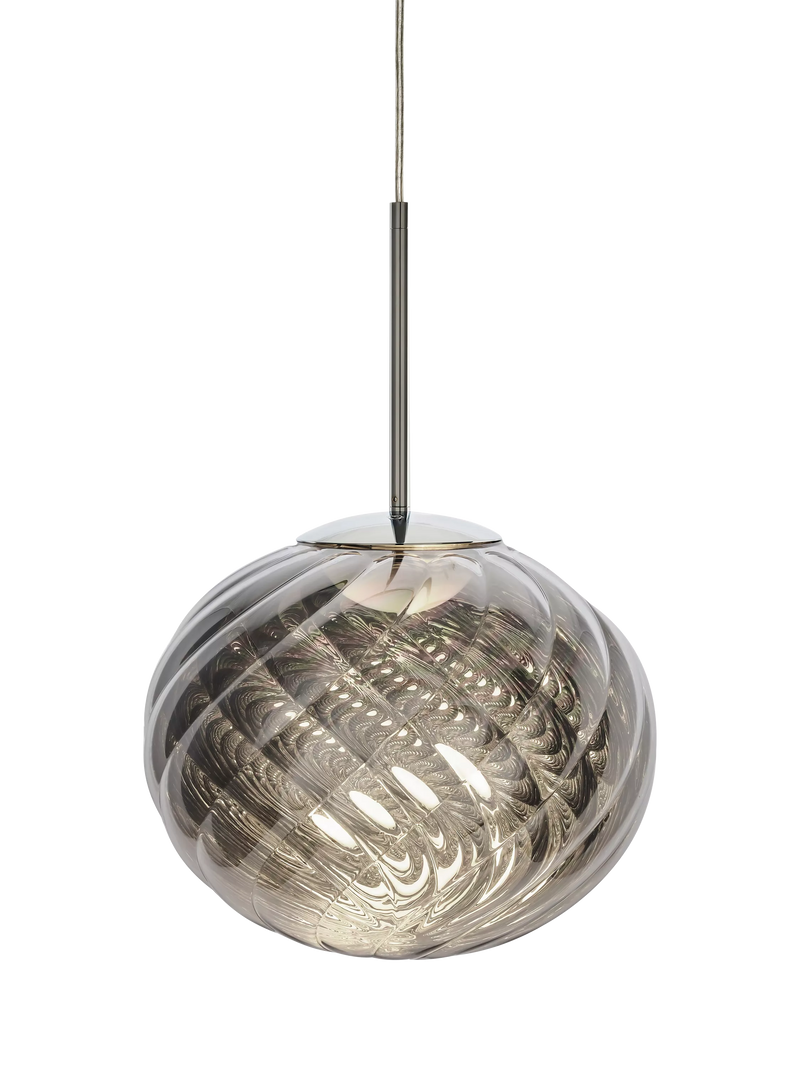 Tom Dixon Whirl Small pendant ceiling light, imported from the UK