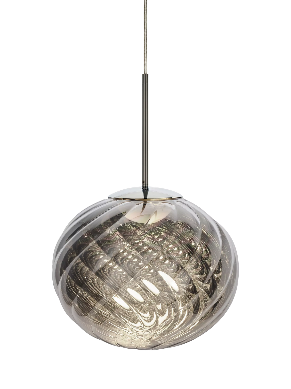 Tom Dixon Whirl Small pendant ceiling light, imported from the UK